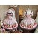 Dream Whale Strawberry Chocolate Blouse Salopette JSK and OP(Pre-Order/Full Payment Without Shipping)